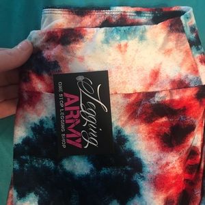 Tie dye leggings